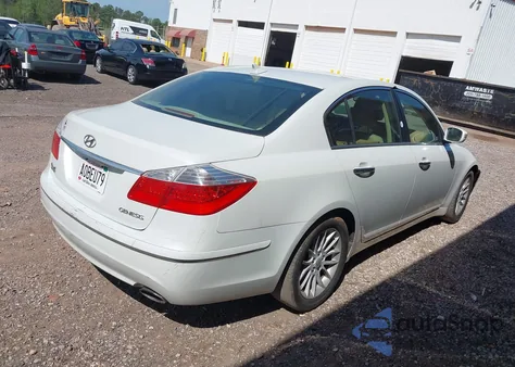 2010 Hyundai Genesis 3.8 from USA, damaged, VIN KMHGC4DE9AU087695